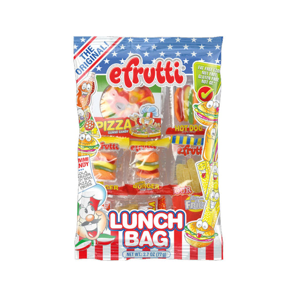 GOMAS E-FRUTTI 77G LUNCH BAG